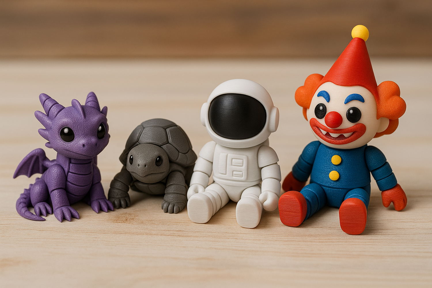 3D Printed Miniatures –  Animals, Characters & Collectible Figures